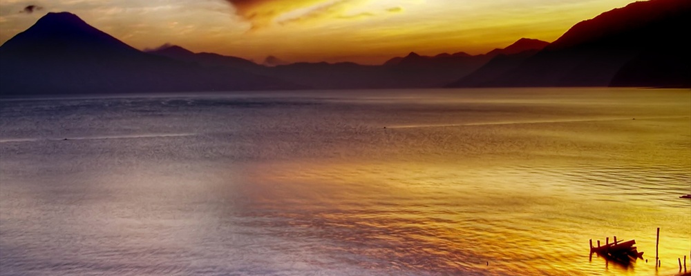 Atardecer en Panajachel